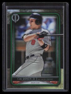 2020 Topps Tribute Green 18 Cal Ripken Jr. 92/99