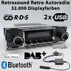 Retrosound Motor-6DAB Becker Black Design Retro Autoradio DAB+ Komplettset Radio