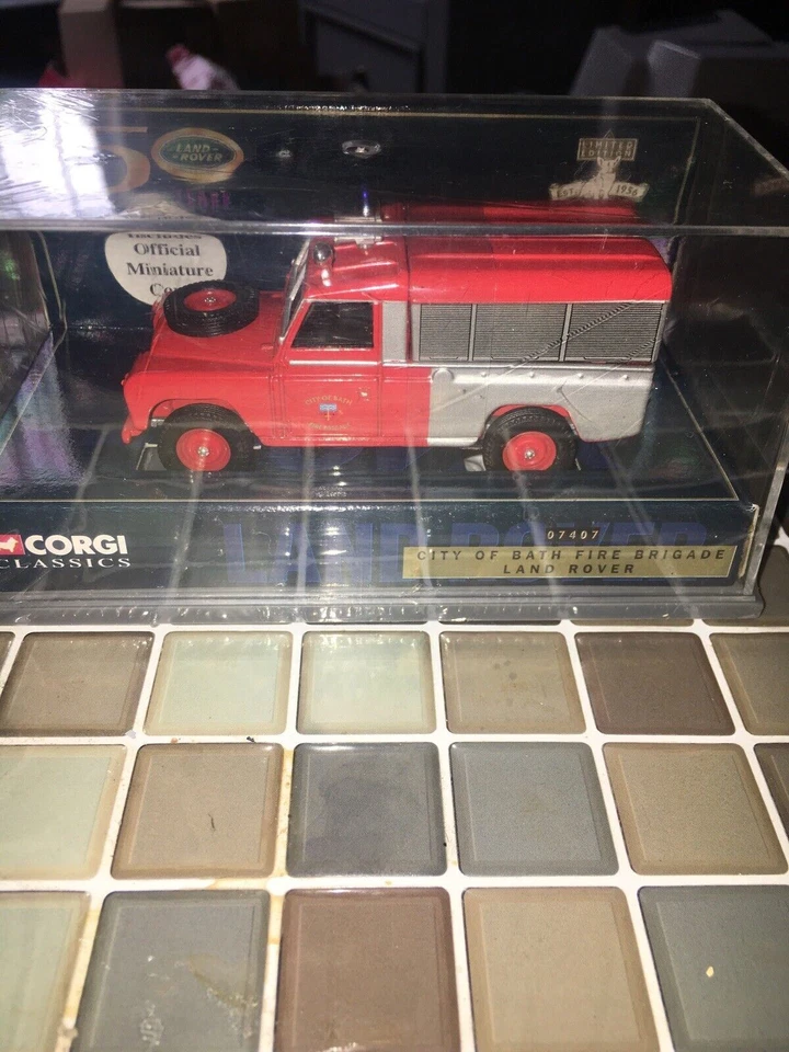 Corgi 07407; Land-Rover Series 2 109; City of Bath Fire Brigade; Sealed Boxed - Image 1 of 4