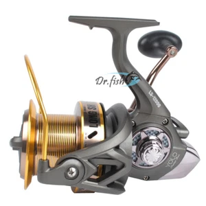 Saltwater Fishing Spinning Reel 12000 Heavy Duty Long Cast Trolling Reel - Picture 1 of 10