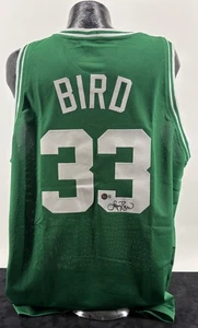 Larry Bird signiertes Boston Celtics Trikot Beckett - Bild 1 von 1