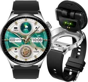 Smartwatch Con Auricolari Bluetooth per Uomini E Donne, Grande Schermo AMOLED Da - Foto 1 di 12