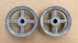 Neues PAAR Chicago Matrize 5-1/2", 3/4" feste Bohrung Keilriemenscheibe, New Old Stock - Bild 1 von 12
