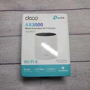 TP-LINK Deco X55 300 Mbps 2 Port 384 Mbps Wireless Router NEW - Picture 1 of 4