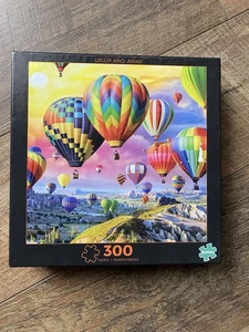 Buffalo Games - Up Up and Away - 300 Large Piece Jigsaw Puzzle -Hot Air Balloons - Picture 1 of 3