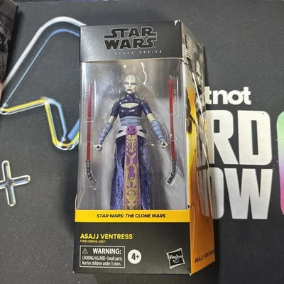 "Figura de acción Hasbro Star Wars The Black Series The Clone Wars Asajj Ventress 6""" Foto 1 de 2