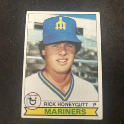 1979 TOPPS BASEBALL CARD SEATTLE MARINERS #612 RICK HONEYCUTT VG+ FREE SHIPPING! - Image 1 of 3