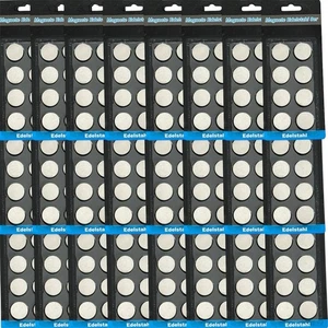 96  Stück Edelstahlmagnete Kühlschrankmagnete Magnet Pinnwand Präsentation - Bild 1 von 6