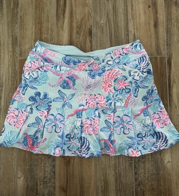 Lilly Pulitzer Bessie Skort Bahama Beachcomber size XL - Image 1 of 3