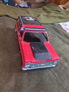 RC Large Truck Body Only Vintage Chevy Blazer Red-20" Long By 9" Parts/Repair - Picture 1 of 6