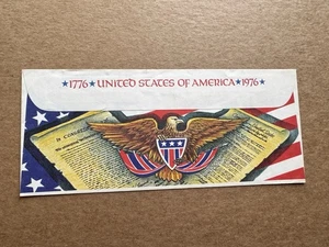 American Bicentennial Thematic Meter Cover(01) +1976Declaration of Independence - Picture 1 of 2