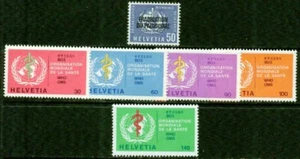 SWITZERLAND – 1962-1995 – WHO – VF** - Bild 1 von 1