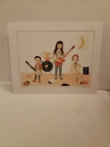 EMILY WINFIELD MARTIN DREAM ANIMALS 8" X 10" ART PRINT IN THE BAND MUSICAL MUSIC - Picture 1 of 2