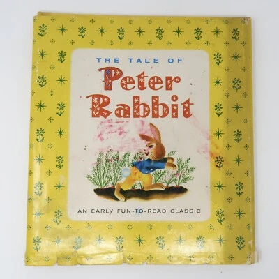 Vintage 1961 The Tale of Peter Rabbit Book w/Graphic Book Cover Childrens - Image 1 of 4