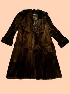 Neupreis!  Langer Pelzmantel Damen Anfang 40er Jahre - Bild 1 von 10