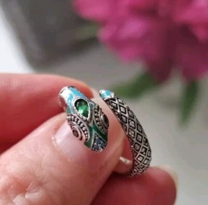 Thomas Sabo Ring Gr. 50 Schlange Türkis - Bild 1 von 6