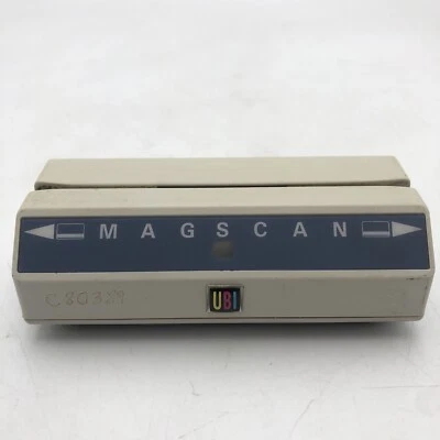 Vintage Intermec MAGSCAN 1P 0-155000-00-01 Wedge Mag Strip Reader AS IS READ - Image 1 of 4