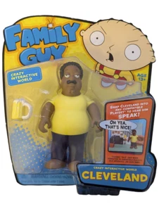 Family Guy Cleveland Crazy Interactive World Action Figure 2011 - Picture 1 of 3