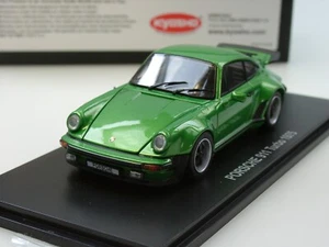 Kyosho Porsche 911 Turbo, 1975, grün met. - 05524G - Traum in 1:43 - Picture 1 of 9