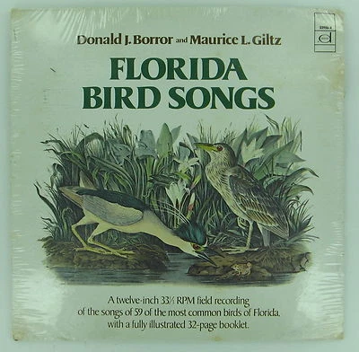 FLORIDA BIRD SONGS Dover Record LP w/Book SEALED Donald J Borror/Maurice L Giltz - Image 1 of 2