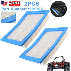 2x Air Filter For Polaris Ranger XP 900 2013 2014 2015 2016-2019 7081706 7082241 - Picture 1 of 12
