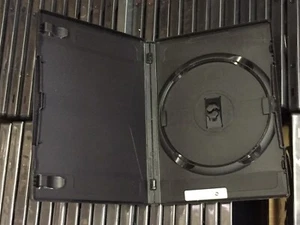 Lot 56 - 14mm Standard Black Single 1-Disc DVD  Case with Outer Sleeve - Picture 1 of 2