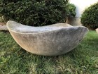 XXL Pflanzgefäß Willy Guhl Vintage Wave Pflanzschale Planter 50s Art Skulptur 60