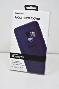 Samsung Alcantara Cover Case for Samsung Galaxy S9 - Blue NEW !!! - Photo 1 sur 1