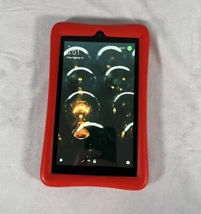 Amazon Kindle Fire 7 (7th Generation) Tablet Model SR043KL Punch Red 8GB 7In - Picture 1 of 13