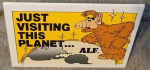 alf schreibtisch kunststoffschild  - Bild 1 von 1