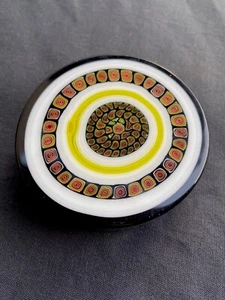 Design Alfredo Barbini Glas Briefbeschwerer - Murano 20. Jh. Murrina - Bild 1 von 7