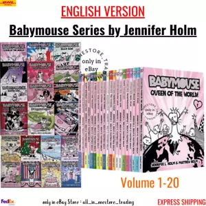 Babymouse Serie von Jennifer Holm 20 Bücher Sammlung Komplettset NEU - Bild 1 von 10