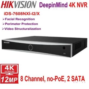 Videoregistratore di rete IDS-7608NXI-I2/X 4K 8CH 1U DeepinMind NVRNet - Foto 1 di 1