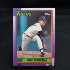 1990 Topps Mike Henneman Baseball Cards #177 (1A306)