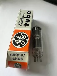 NOS GE 6AQ5A / 6HG5 Vakuumröhre 60er Jahre Vakuumröhren - Bild 1 von 1