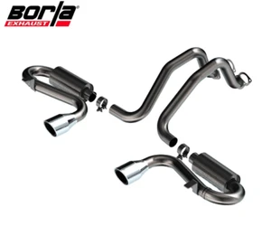 Borla S- Type 2.5" Catback Exhaust System For 97-04 Chevy Corvette C5/Z06 5.7L - Picture 1 of 2