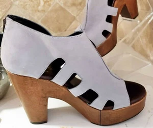Robert Clergerie Diplo platform sandals Gray size 9.5 Brand New $545 - Picture 1 of 9