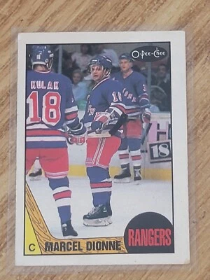 1X MARCEL DIONNE 1987 88 O Pee Chee #129 EXMT opc Los Angeles Kings - Image 1 of 2