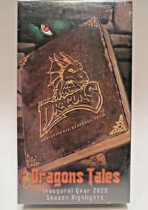 Dragons Tales Dayton Baseball Team VHS Season Highlights Inaugural Year 2000 - Picture 1 of 2