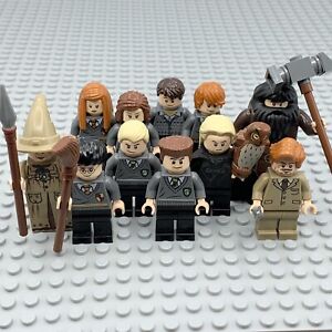 LEGO Harry Potter Minifigures Lot Of 11 Hagrid Harry Weasley Professor Sprout