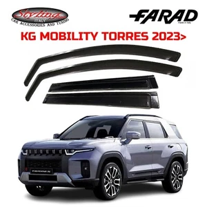 KIT 4 DEFLETTORI SSANGYONG TORRES (DAL 2023) FARAD SET ANTIVENTO FUME' 17090 - Foto 1 di 3