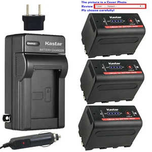 Kastar NP-F780 Battery AC Charger for Sony NP-F770 & DCR-TRV125 HVR-V1 HXR-NX5R - Picture 1 of 14