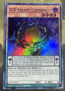 D/D Savant Copernicus - Yugioh 1ª Edición GFP2-EN076 - Casi Como Nuevo - Imagen 1 de 2
