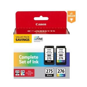 Canon PG-275/CL-276 Value Pack Complete Set of Ink