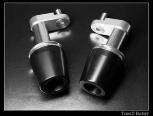 Deslizadores de cuadro sin corte 2 piezas para Kawasaki ZZR1000 ZX10R ZX-10R ZX10 2008 2009 2010 - Imagen 1 de 3