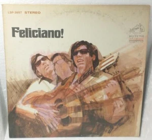 1968 RCA#LSP3857 release JOSE FELICIANO:FELICIANO! maybe 1st issu Stereo VG-VG+ - Imagen 1 de 10