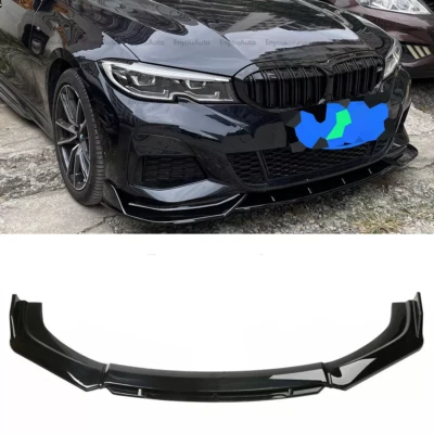 For BMW 640i 650i Series Front Bumper Lip Spoiler Splitter Gloss Black - Image 1 of 4