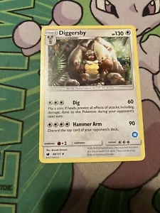 Diggersby 88/111-Crimson Invasion Pokemon Card #18 Deck Exclusive-NM - Picture 1 of 2