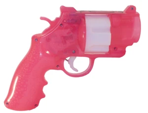 PINK Billy Bob russisches Roulette Schusspistole Alkohol trinken Party LED Spiel - Bild 1 von 3