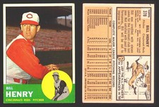 1963 Topps Baseball Trading Card You Pick Singles #300-#399 VG/EX